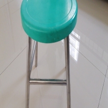企普 28*40*35cm 不銹鋼凳子 綠色 計(jì)價(jià)單位：把