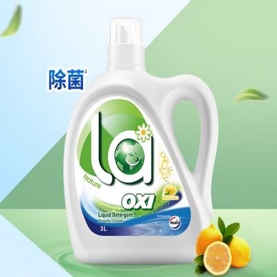 威露士la有氧洗衣液檸檬香3L計(jì)價(jià)單位：瓶