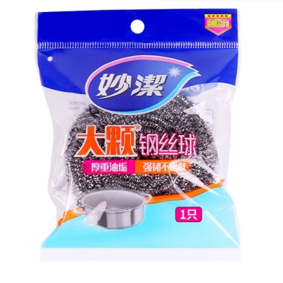 妙潔 鋼絲球單只裝 計價單位：個
