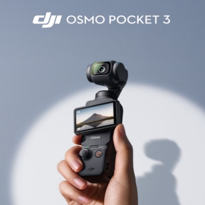 大疆Pocket 3 標(biāo)準(zhǔn)版 一英寸口袋云臺(tái)相機(jī)+128G內(nèi)存卡